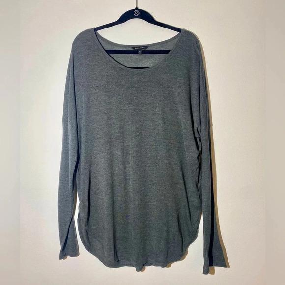 Long Sleeve Gray Tunic - Picture 1 of 3